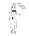 Wood Rocket Wood Rocket Boobs Adult Coloring Book - Image 3