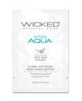 Wicked Sensual Care Wicked Sensual Care Simply Aqua Water Based Lubricant - .1 oz