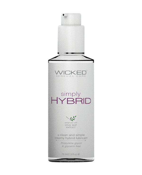 Wicked Sensual Care Wicked Sensual Care Simply Hybrid Lubricant - 2.3 oz
