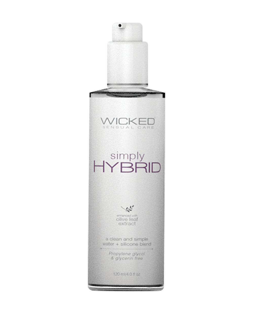 Wicked Sensual Care Wicked Sensual Care Simply Hybrid Lubricant - 4 oz