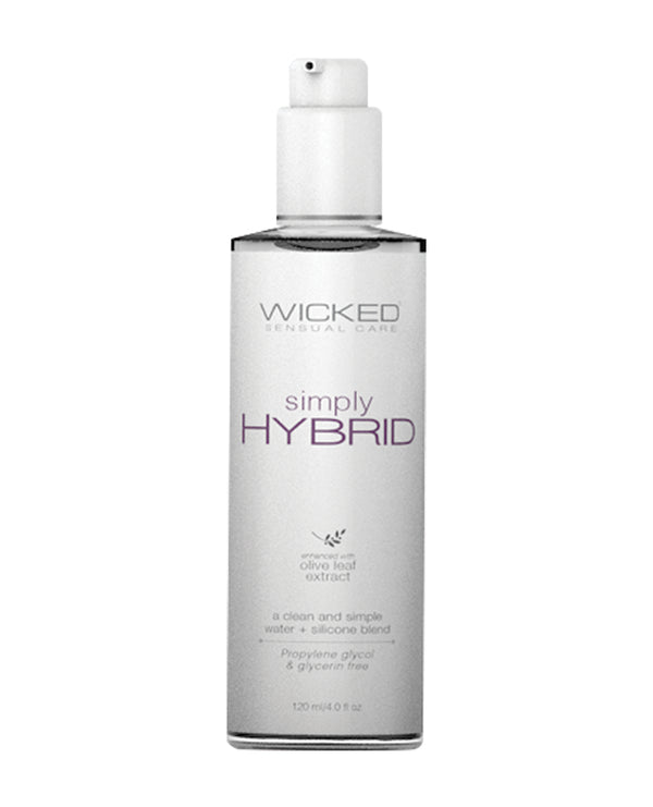 Wicked Sensual Care Wicked Sensual Care Simply Hybrid Lubricant - 4 oz
