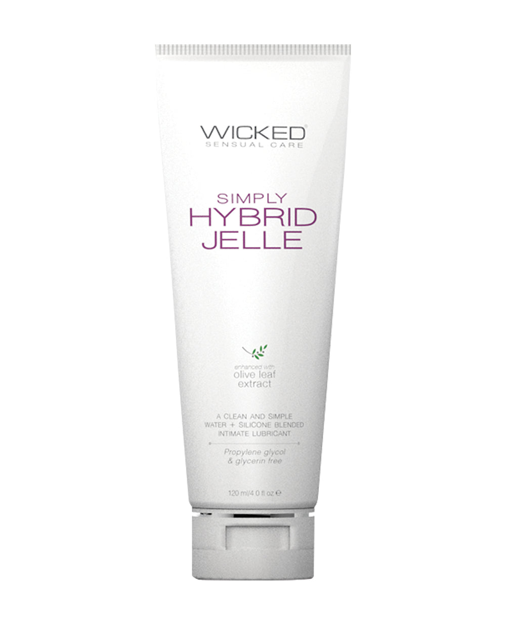 Wicked Sensual Care Wicked Sensual Care Simply Hybrid Jelle Lubricant - 4 oz