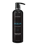 Wicked Sensual Care Wicked Sensual Care Aqua Waterbased Lubricant - 16 oz Fragrance Free