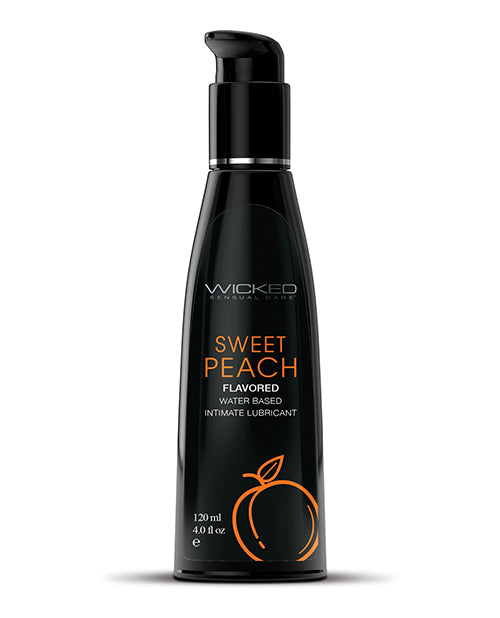 Wicked Sensual Care Wicked Sensual Care Waterbased Lubricant - 4 oz Sweet Peach