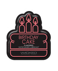 Wicked Sensual Care Wicked Sensual Care Water Based Lubricant - .1 oz Birthday Cake