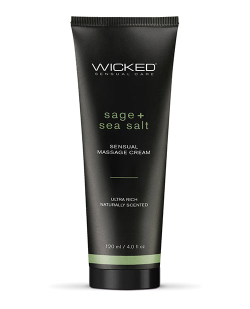 Wicked Sensual Care Wicked Sensual Care Sage & Sea Salt Massage Cream - 4 oz