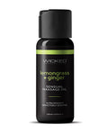 Wicked Sensual Care Wicked Sensual Care Lemongrass & Ginger Massage Oil - 4 oz - Image 2