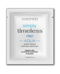 Wicked Sensual Care Wicked Sensual Care Simply Timeless Aqua Water Based Lubricant - .2 oz