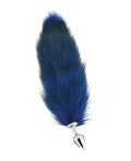 Not Regular Toys Fox Tail Medium Plug - Blue