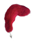 Not Regular Toys Fox Tail Small Plug - Cherry Reed