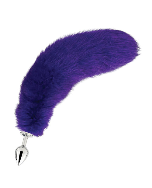 Not Regular Toys Fox Tail Medium Plug - Bright Purple