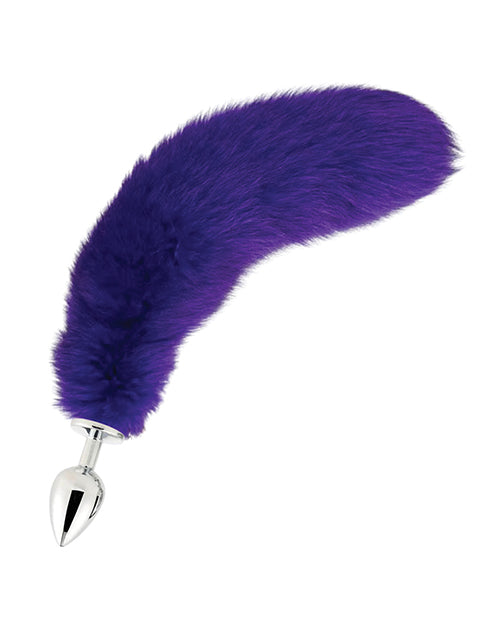 Not Regular Toys Fox Tail Large Plug - Bright Purple