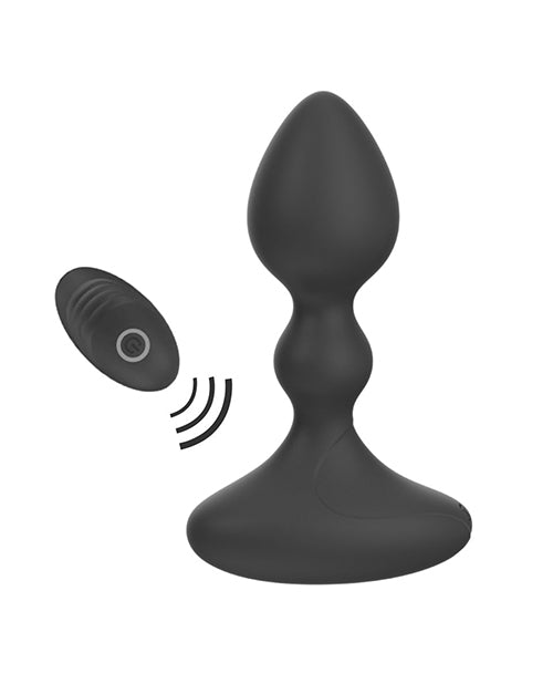 Pinkelephant Pink Elephant Lil Rumble Rechargeable Vibe w/Remote - Black