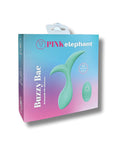 Pinkelephant Pink Elephant Buzzy Bae Rechargeable Vibe w/Remote - Aqua - Image 3