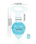 Not Regular Toys Luxe Prism Medium Plug - Blue - Image 4