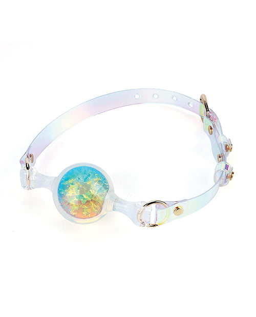 Pinkelephant Luxe Prism Large Ball Gag - Rainbow