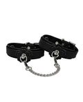 Not Regular Toys Heat Tease Flower Cuffs - Black/Pink - Image 2