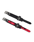 Not Regular Toys Heat Tease Flower Cuffs - Black/Pink - Image 4