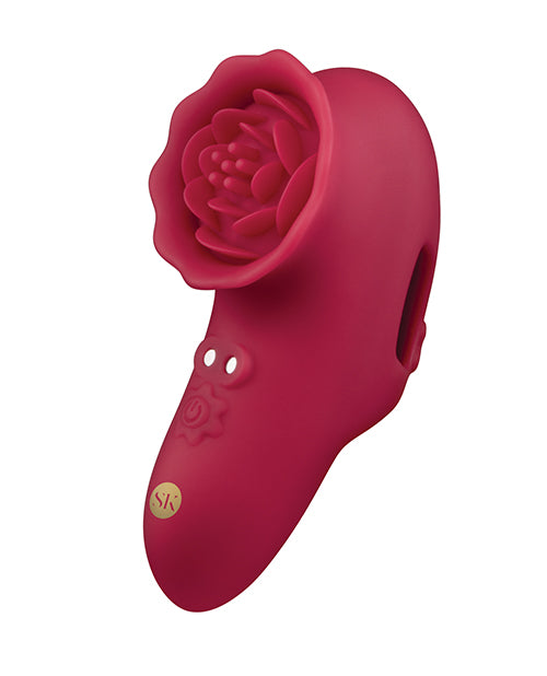 Secret Kisses Secret Kisses Rosegasm Playful Petal Finger Vibe - Red