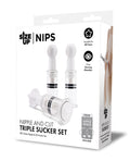 Size Up Size Up Nipple & Clit Triple Sucker Set