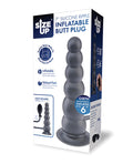 Size Up Size Up 7 Inch Silicone Ripple Inflatable Butt Plug