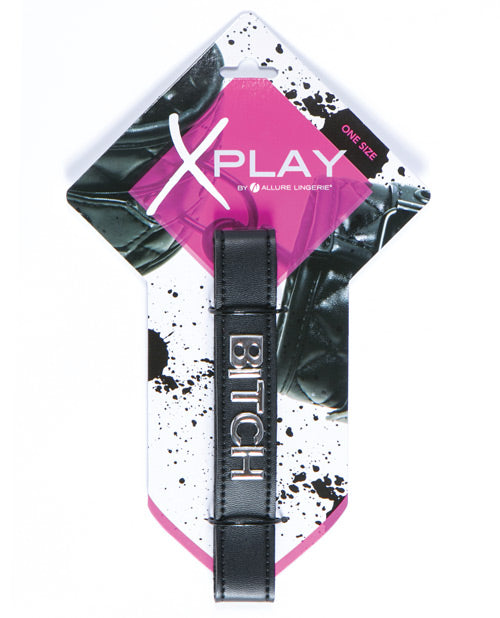XPlay XPlay Talk Dirty to Me Collar - Bitch