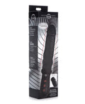 Master Series Master Series 8X Auto Pounder Vibrating & Thrusting Dildo w/Handle - Black