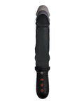 Master Series Master Series 8X Auto Pounder Vibrating & Thrusting Dildo w/Handle - Black - Image 4