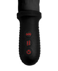 Master Series Master Series 8X Auto Pounder Vibrating & Thrusting Dildo w/Handle - Black - Image 5
