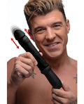 Master Series Master Series 8X Auto Pounder Vibrating & Thrusting Dildo w/Handle - Black - Image 2