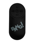 Bang! Bang! Vibrating Bullet w/Remote Control - Black - Image 4