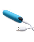 Bang! Bang! Vibrating Bullet w/Remote Control - Blue - Image 4