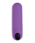 Bang! Bang! Vibrating Bullet w/Remote Control - Purple - Image 2