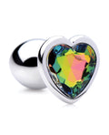 BootySparks Booty Sparks Rainbow Prism Heart Anal Plug - Small - Image 3