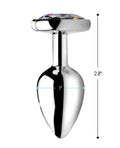 BootySparks Booty Sparks Rainbow Prism Heart Anal Plug - Small - Image 5