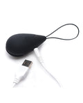 Bang! Bang! 10X Silicone Vibrating Egg - Black - Image 4