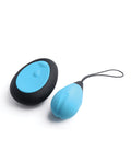 Bang! Bang! 10X Silicone Vibrating Egg - Blue - Image 3