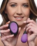 Bang! Bang! 10X Silicone Vibrating Egg - Purple - Image 3