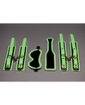 Master Series Master Series Kink in the Dark Glowing Cuffs & Blindfold & Paddle Set - Image 5