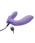 Inmi Inmi 10x G-Tap Tapping Silicone G Spot Vibrator - Purple - Image 4