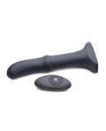 ThunderPlugs ThunderPlugs Sliding Shaft Silicone Vibrator w/Remote - Black - Image 3