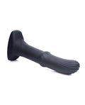 ThunderPlugs ThunderPlugs Sliding Shaft Silicone Vibrator w/Remote - Black - Image 4