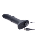 ThunderPlugs ThunderPlugs Sliding Shaft Silicone Vibrator w/Remote - Black - Image 5