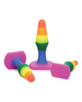 Frisky Frisky Rainbow Silicone Anal Trainer Set - Image 3