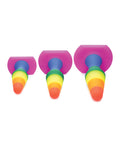 Frisky Frisky Rainbow Silicone Anal Trainer Set - Image 4