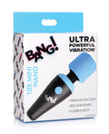 Bang! Bang! 10X Vibrating Mini Silicone Wand - Blue - Image 4