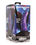 Creature Cocks Creature Cocks Orion Invader Veiny Space Alien Silicone Dildo - Purple/Black