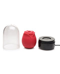 Inmi Inmi Bloomgasm Enchanted Rose 10X Clitoral Stimulator w/Case - Red - Image 4