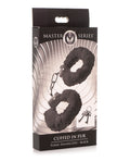 Master Series Master Series Cuffed in Fur Furry Handcuffs - Black