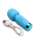 Bang! Bang! Mini Silicone Wand - Blue - Image 4